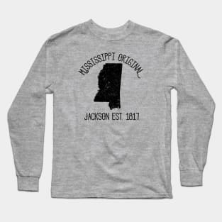 Mississippi Original Jackson Est.1817 Long Sleeve T-Shirt